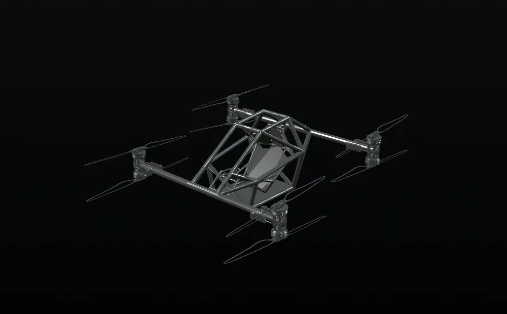 LUDRON eVTOL 360 degree view
